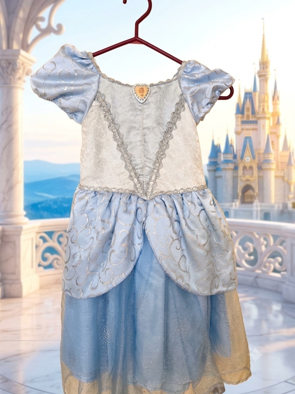 authentic disney park cinderella dress size xs